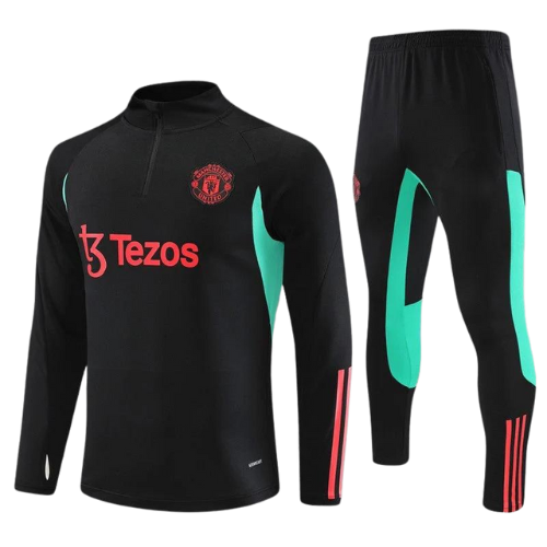ENSEMBLE MANCHESTER UNITED NOIR-ROUGE 2023 2024
