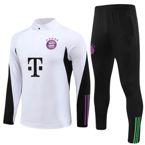 ENSEMBLE BAYERN MUNICH BLANC 2023 2024