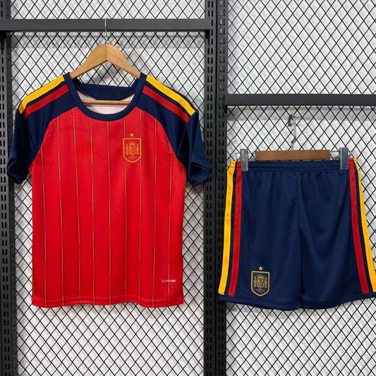 Espagne Ensemble Maillot Domicile 25-26